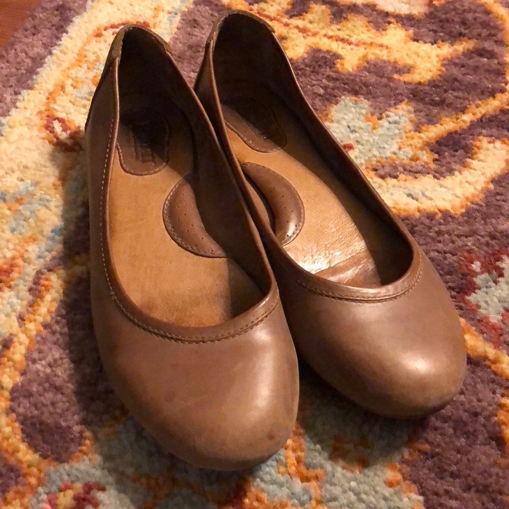 Born Leather Flats